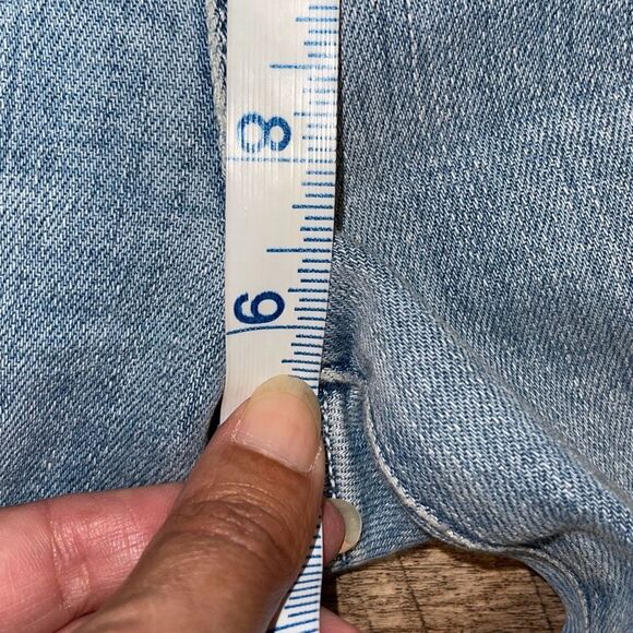 Frame Denim Blue Flare & Wide Leg Jeans - Picture 11 of 12